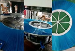 環(huán)衛(wèi)車清掃刷包膠，清雪車刷片專