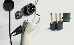 電動汽車充電槍零配件包膠立式注