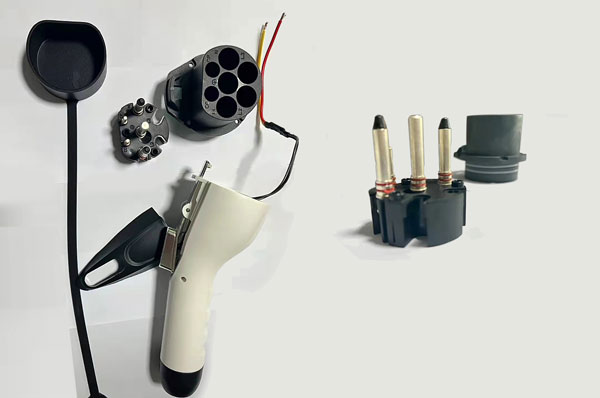 充電槍的構(gòu)成拆解圖